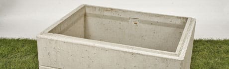 Caveau petit modèle en béton